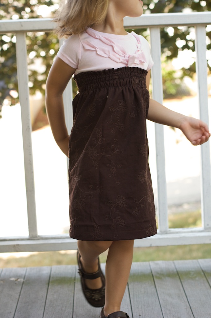Pink-brown dress upcycle 2 002