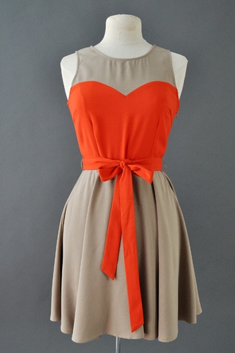Tan Orange Alterbrooklyn Dress